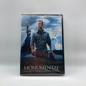 Monumental In Search of Americas National Treasure Kirk Cameron DVD New Sealed